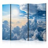 Paravent, Raumteiler freistehend, Trennwand - Symphony of Light: Sun Collaboration 
