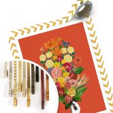 Poster Frida Floral Studio - Botanical Red 