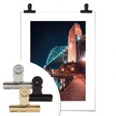 Poster Sydney bei Nacht - Die Brücke 