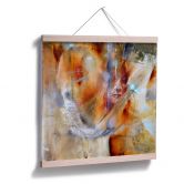 Poster - Schmucker - Cora mit Federn 