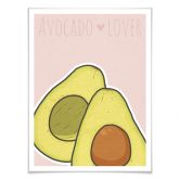 Poster-Set mit Bilderrahmen Avocado Lover (2er Set) 