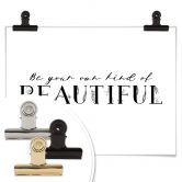 Poster Be your own kind of beautiful 