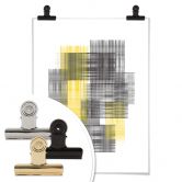 Poster Nordic Creators - Yellow grid 