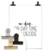 Poster - One day or day one 