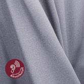 Homing Fertigschal mit verdeckten Schlaufen Allen kiesel -  2,45 x 1,4 m 