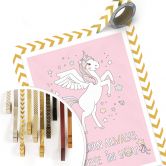 Poster Kvilis - Unicorn always believe in you - Einhorn mit Flügeln 