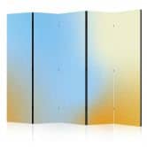Paravent, Raumteiler freistehend, Trennwand - Energetic Gradient - Gradient Composition in Vibrant Colors 