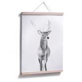 Poster Goed Blauw - Der Hirsch 