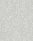 Vliestapete Ornament Floral Natur in Grau Beige 