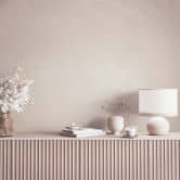 Vliestapete Dreiecke, Geometrisch Grafisch Geometrisch in Beige 