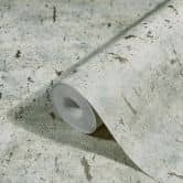 Vliestapete mit glänzender Betonoptik beige Struktur 