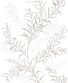 Vliestapete Blätter Floral Natur matt in Weiß Blau 