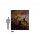 Vlies Fototapete - Avengers Epic Battle Titan - 250 x 280 cm 