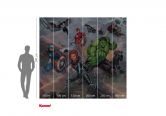 Vliesbehang - Avengers Street Revenge - 300 x 280 cm 