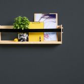 Architects Paper Vliestapete Floral Impression Unitapete einfarbig schwarz 