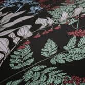 Architects Paper Floral Impression - Papier peint intissé fleuris, noir 