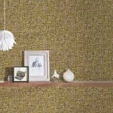Architects Paper Vliestapete Jungle Chic Tapete in Holzoptik gelb 