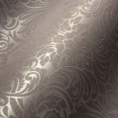 Architects Paper Vliestapete Luxury wallpaper Barocktapete mit Ornamenten aus Glasperlen braun, metallic 