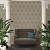 Architects Paper Papier Peint Design Absolutely Chic Graphique Marron Gris Bleu  