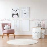 Lovely Kids selbstklebende Kinderzimmer Bordüre Dreamy Bunny mit niedlichen Hasen 
