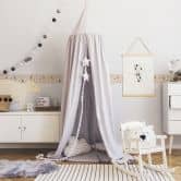 Lovely Kids selbstklebende Kinderzimmer Bordüre Relaxed Lamas mit süßen Lamas und Kakteen 