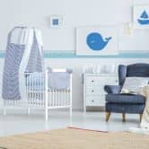 Lovely Kids selbstklebende Kinderzimmer Bordüre Paper Boat Love mit Papierbooten 