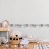 Lovely Kids selbstklebende Kinderzimmer Bordüre Cute Bears mit süßen Bären 