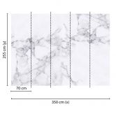 Livingwalls Fotobehang Designwalls White Marble 