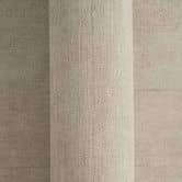 Structuurbehang taupe grijs - Vliesbehang met fijne lijnen - modern behang voor op de muur 