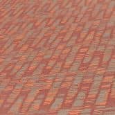 Papier peint design rouge orange - modèle papier peint intissé cuisine, salle à manger, couloir 
