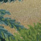 Papier peint intissé arbres nature vert or Papier peint mural forêt feuilles paysage  