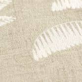 Ikke-vævet tapet palmer beige creme hvid metallisk tapet tapet blade natur 