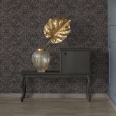 Livingwalls Ethnotapete Desert Lodge Vliestapete schwarz, bronze 