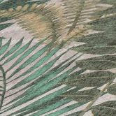 Papier peint à motifs avec feuilles de fougère Beige Vert Marron - papier peint floral avec feuilles  