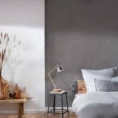 A.S. Création History of Art Papier peint uni Gris 