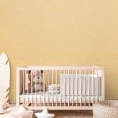 Unitapete Kinderzimmer Senfgelb - Einfarbige Unitapete 