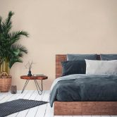 Unitapete einfarbig beigecreme, Vliestapete Metropolitan Stories von Livingwalls 