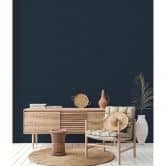 Livingwalls Vliestapete Metropolitan Stories Unitapete einfarbig Ava New York blau 