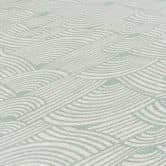 Papier peint gris vagues design - papier peint intissé moderne gris clair salon 