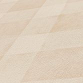Tapete karriert PVC-Frei - Landhaus-Tapete Vlies von A.S. Création Beige Natur 386643 