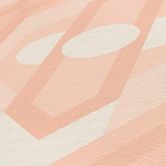 Ikke-vævet tapet retrostil beige creme - tapet med abstrakt mønster - vintage tapet 
