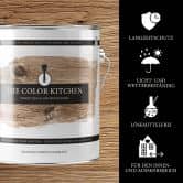 Egetræsbejdse til indendørs og udendørs brug - silkeglans 2,5l - The Color Kitchen 