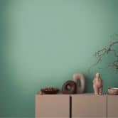 Textuurbehang in linnenlook mintgroen - modern Vliesbehang fris & harmonieus 