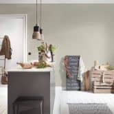 A.S. Création Vliestapete Greenery Unitapete einfarbig beige, grau 