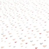 A.S. Création Kinderzimmertapete Little Love Vliestapete mit Herzen rosa, grau, beige, weiß 
