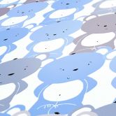 A.S. Création Kinderzimmertapete Little Love Vliestapete mit niedlichen Bären blau, grau, weiß 