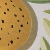 Papier peint fruits citron orange vert - Papier peint intissé moderne multicolore - cuisine & salle à manger 