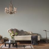 Livingwalls Vliestapete Trendwall Tapete Uni grau, metallic 