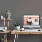 Peinture murale gris satiné mat - THE COLOR KITCHEN Poised Pepper 