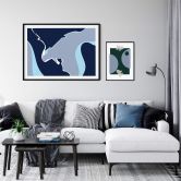 Poster Nordic Creators - Blue & Green 